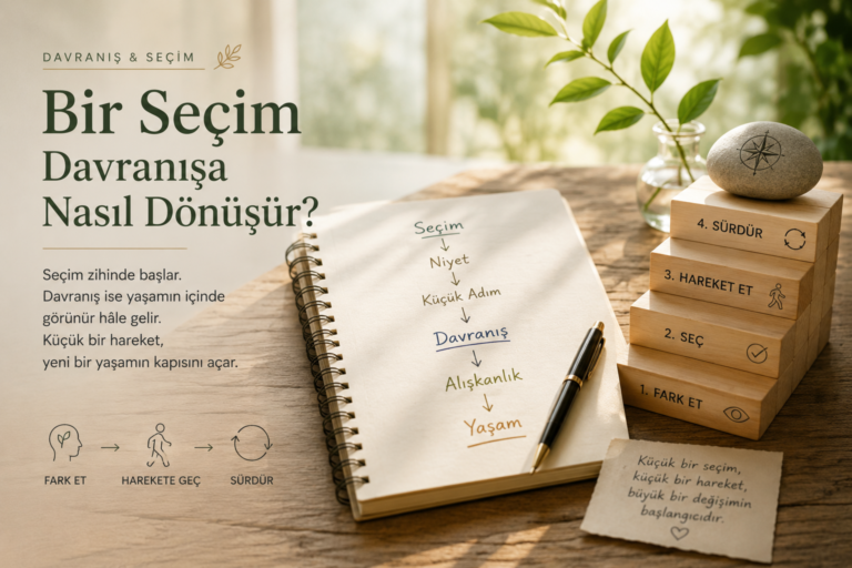 Bir Seçim Davranışa Nasıl Dönüşür?